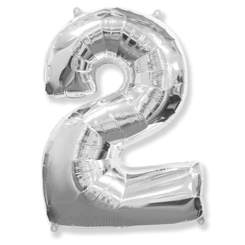 Цифра «2» серебро