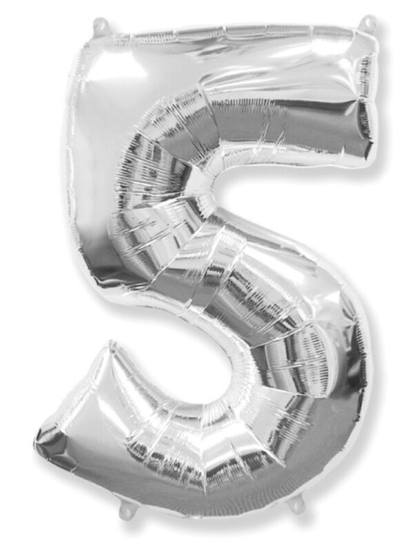 Цифра «5» серебро