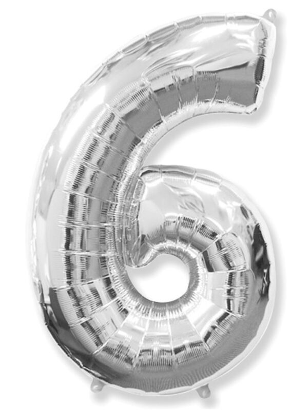 Цифра «6» серебро