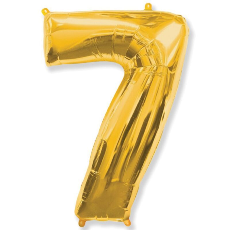 Цифра «7» золото