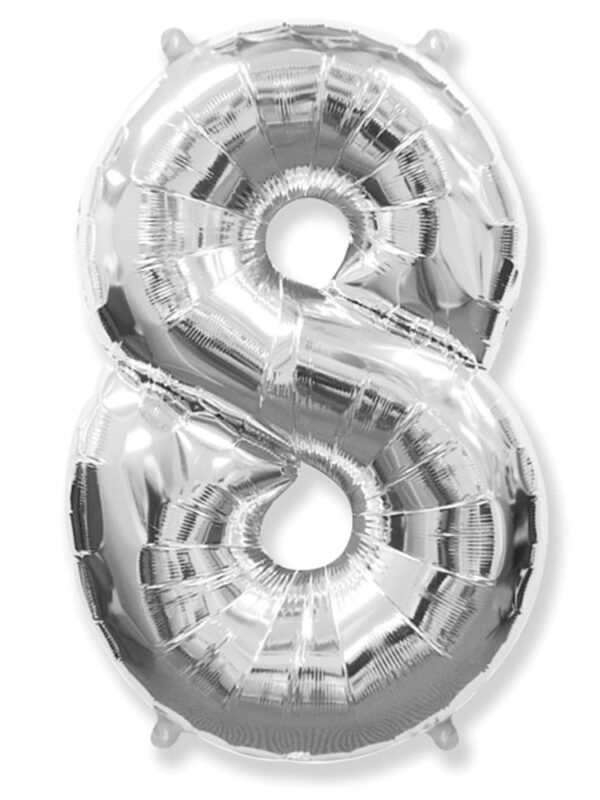 Цифра «8» серебро