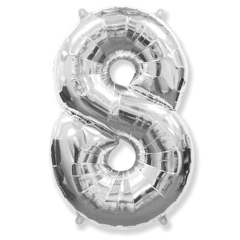 Цифра «8» серебро