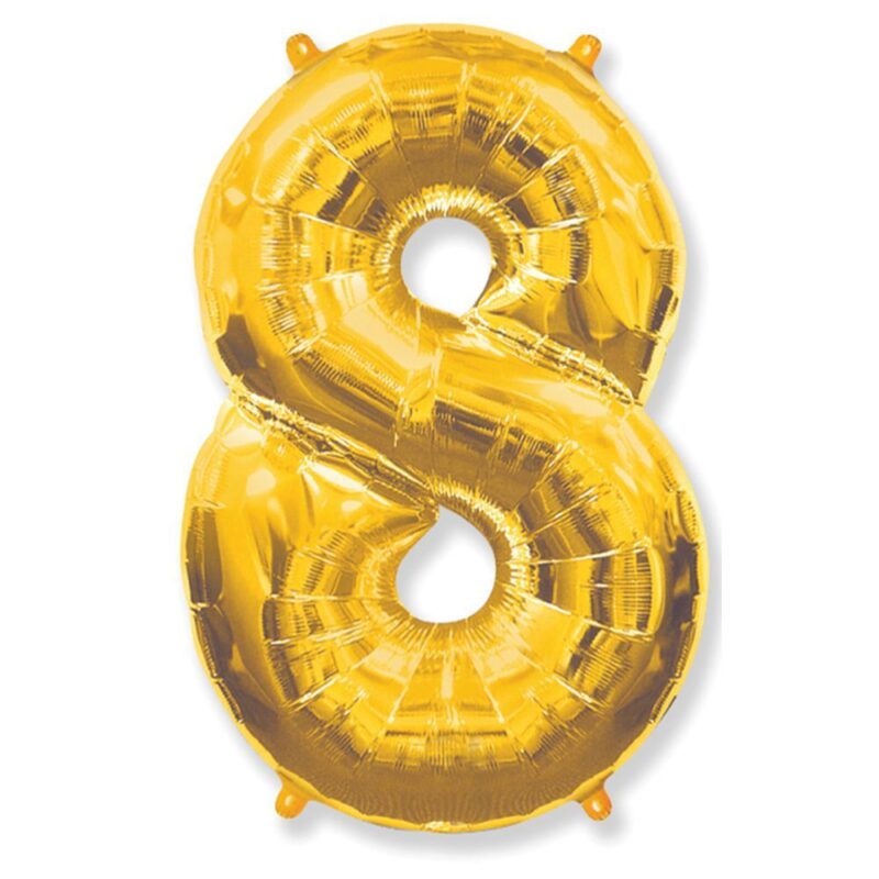 Цифра «8» золото