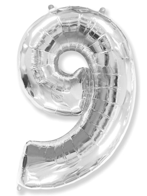 Цифра «9» серебро