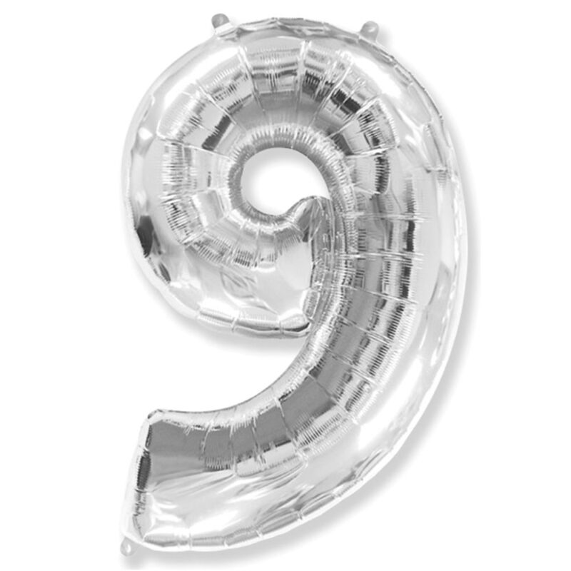 Цифра «9» серебро