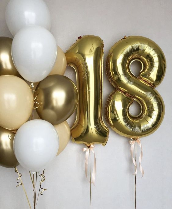 Birthday balloons
